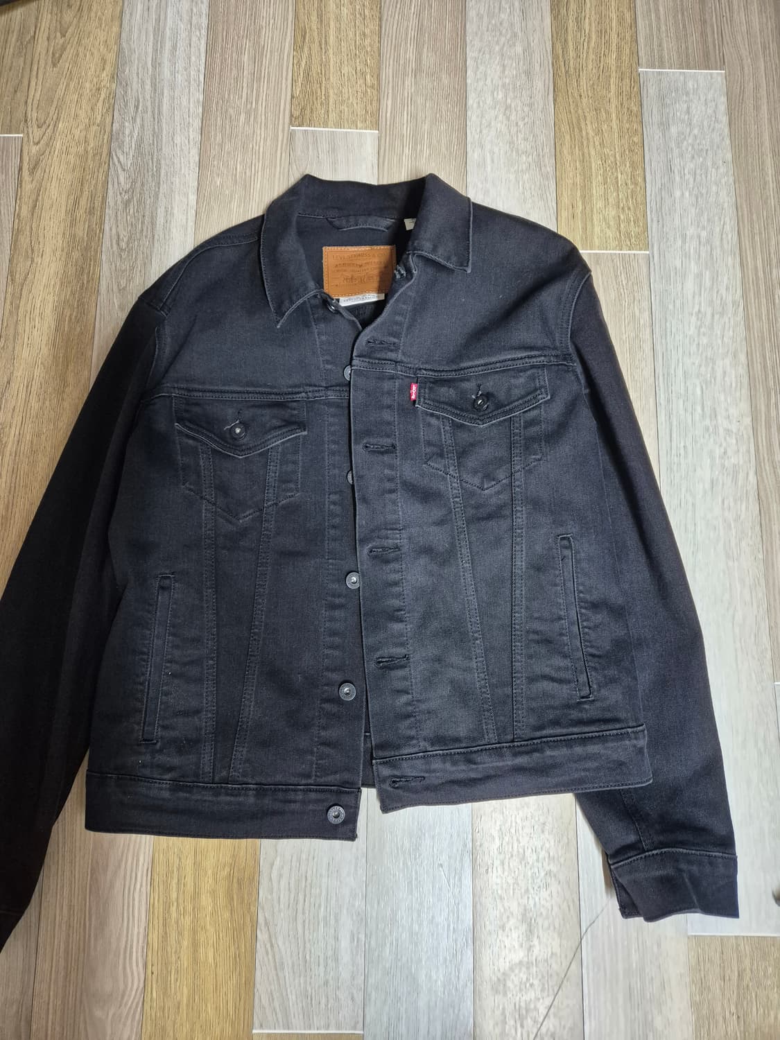 리바이스 프리미엄 타입3 데님자켓 블랙 M 상품이미지1