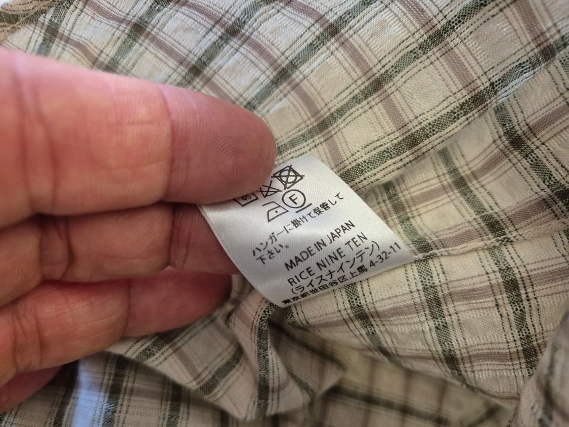 RICE NINE TEN 린넨 셔츠 상품이미지7