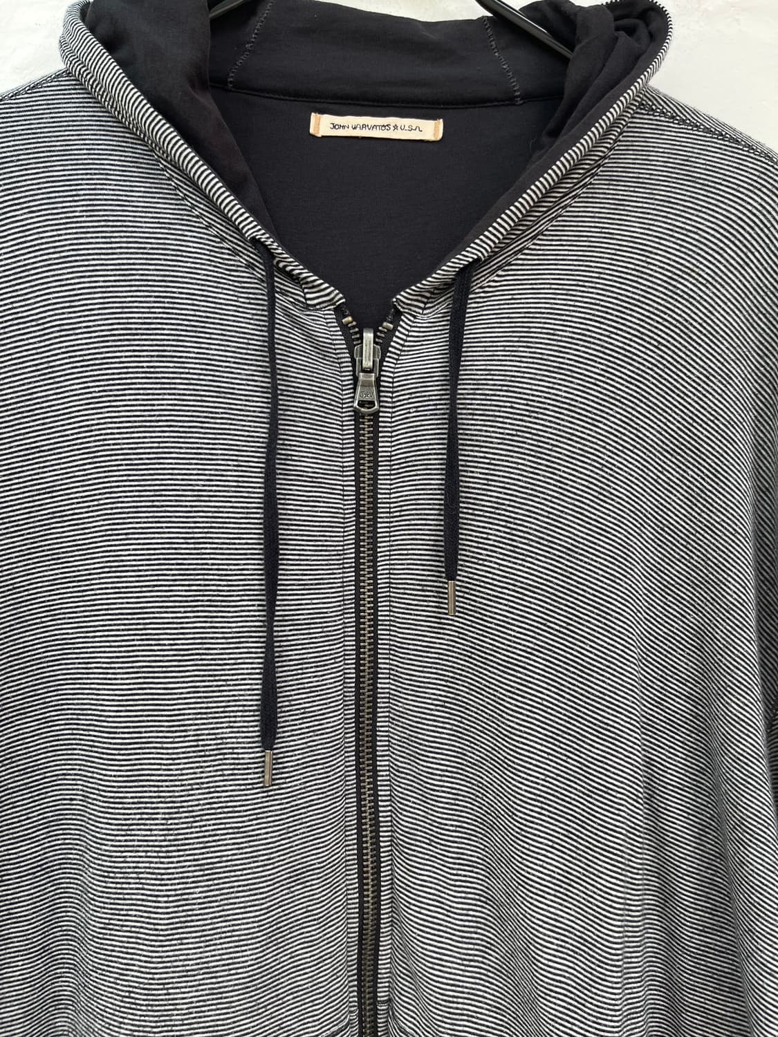 John Varvatos USA 리버시블 코튼 후드집업 상품이미지3