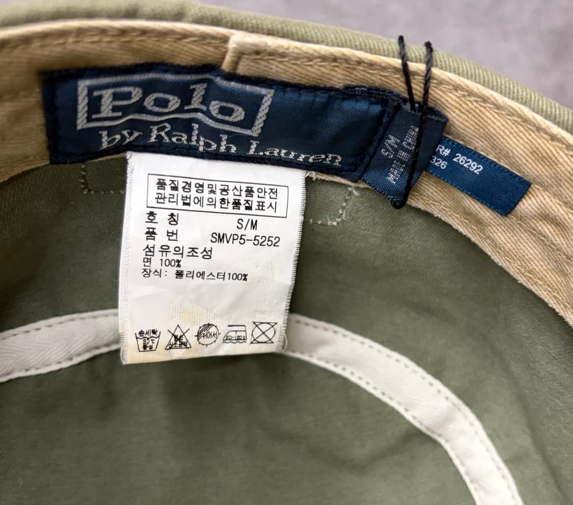 폴로 랄프로렌 밀리터리 복각 볼캡 상품이미지8