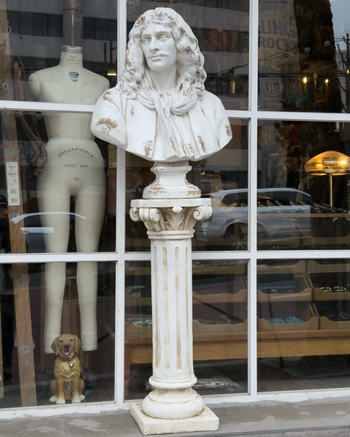 빈티지 소품 클래식 석고상 기둥포함 상품이미지2