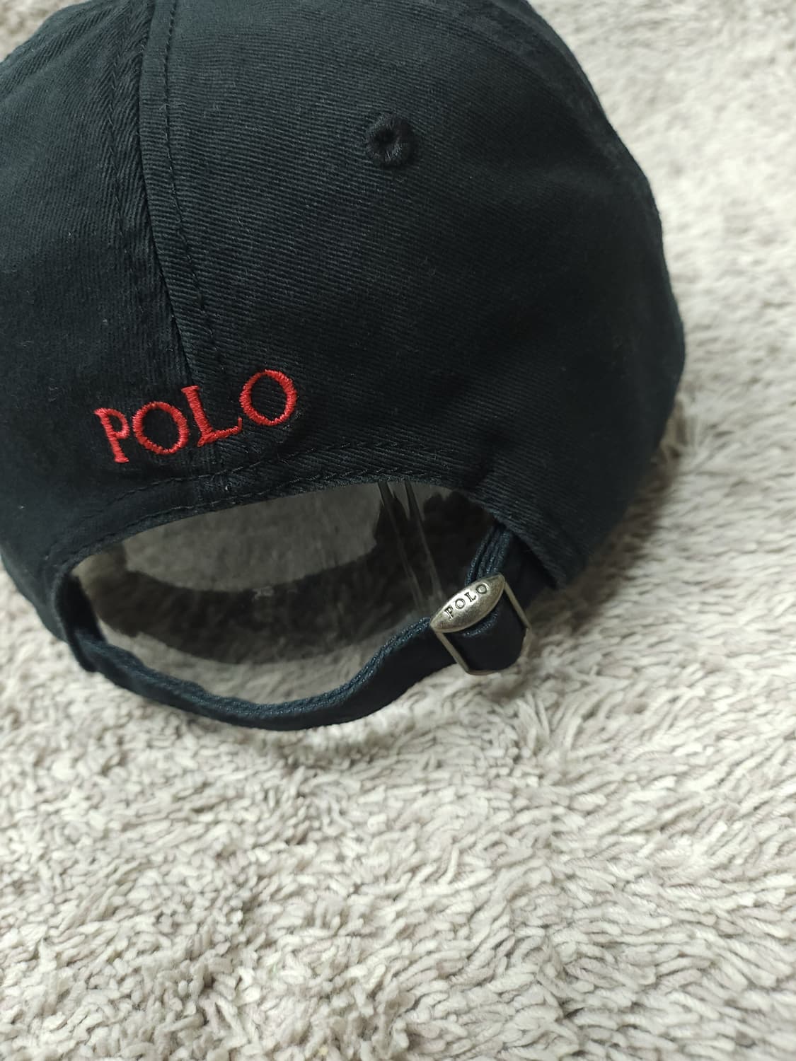 폴로 랄프로렌 블랙 볼캡 모자 상품이미지7