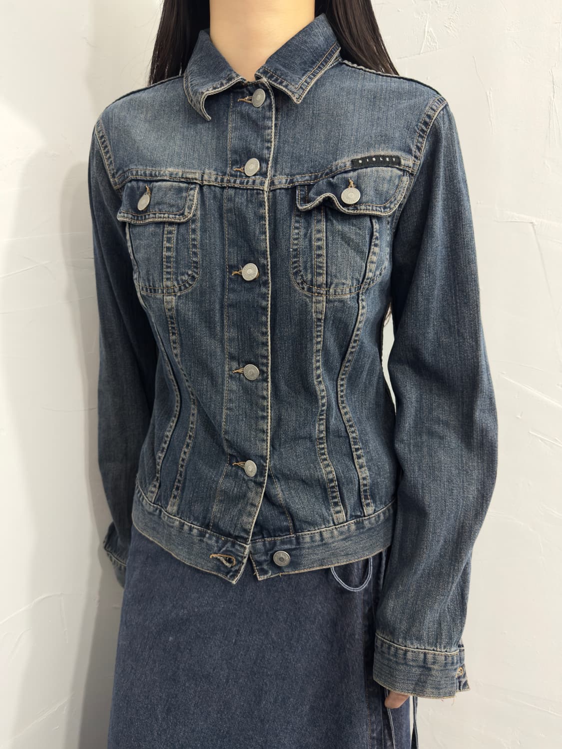 sisley denim jacket 상품이미지1