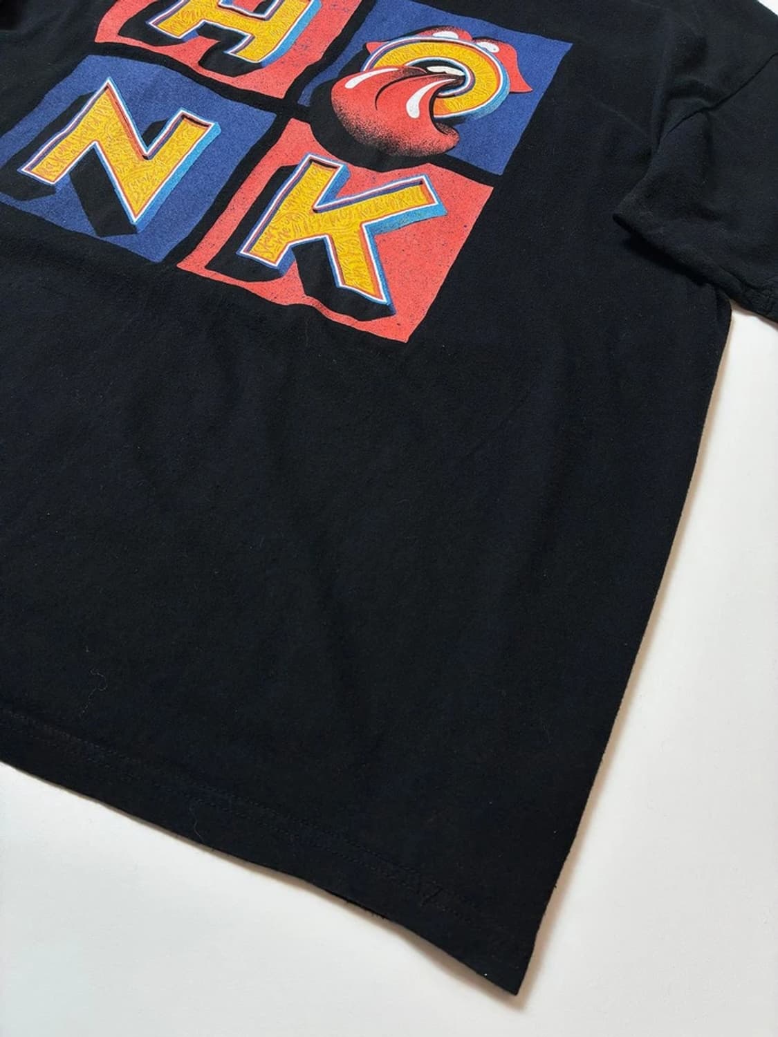 롤링 스톤즈 앨범 Honk 로고 프린트 반팔 티셔츠 PN9101 상품이미지4