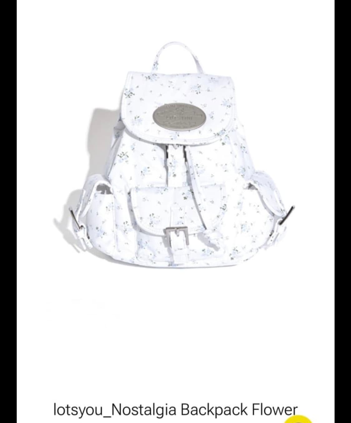 라츠유 노스텔지아 백팩 플라워 상품이미지1
