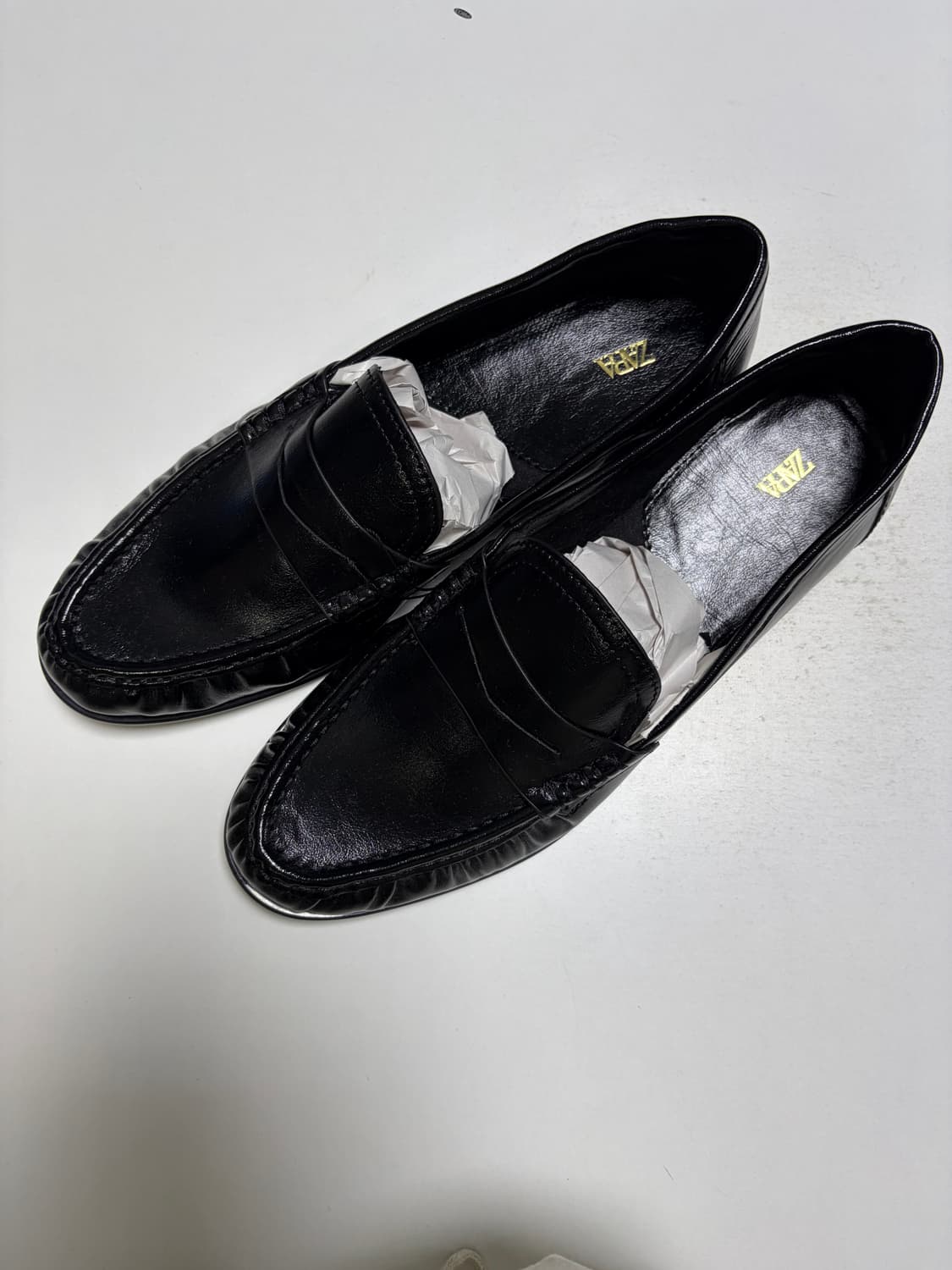 자라 셔링 로퍼 더스트백 포함 260 EU 40 상품이미지2