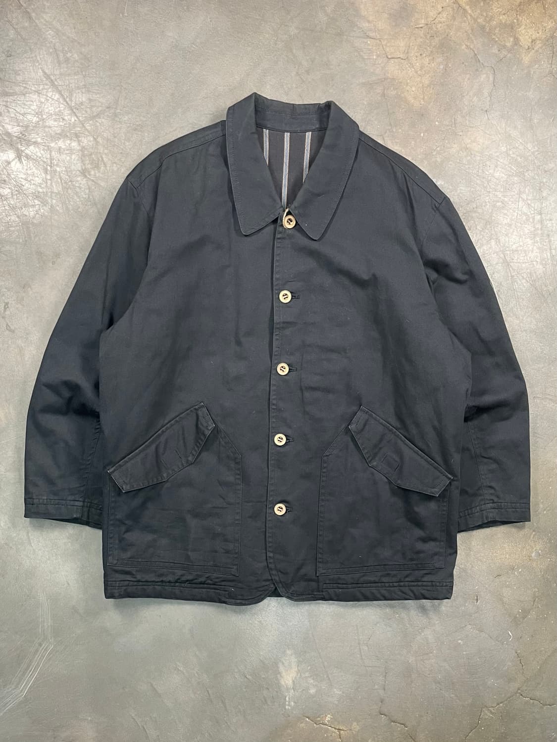 재팬 빈티지 백 패치 코트 자켓 상품이미지1