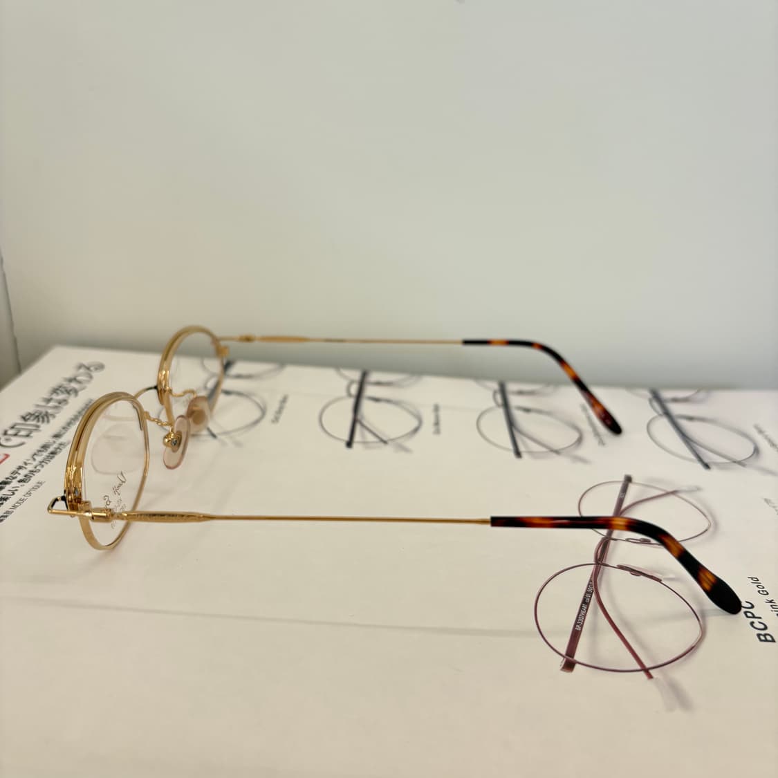 Kenji Sudo 일본 빈티지 골드 안경 상품이미지6