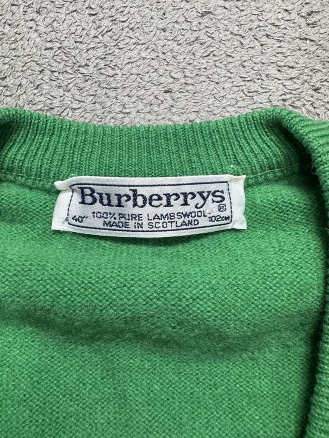 버버리 램스울 니트 베스트  상품이미지4