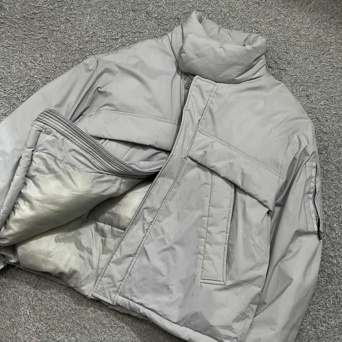 [95] 코드그라피 패딩 상품이미지1