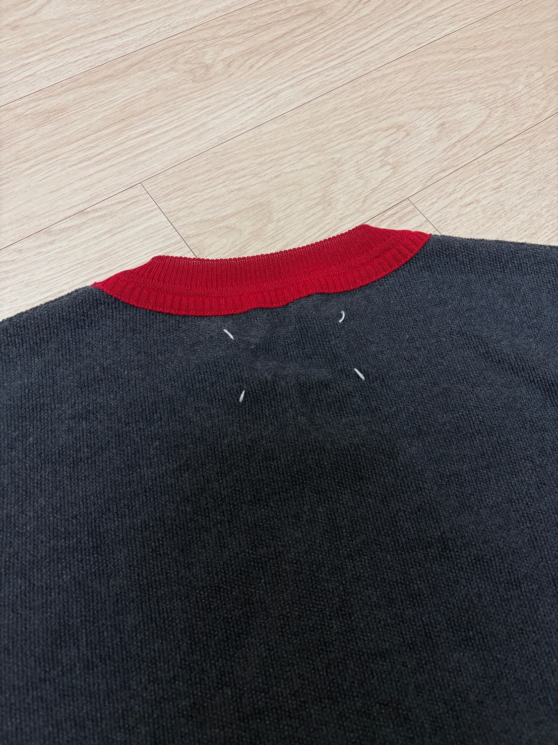 [50] 마르지엘라 배색 니트 상품이미지2