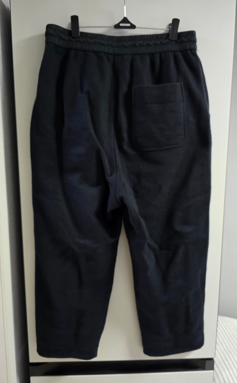 Y-3 요지야마모토 블랙 와이드핏 팬츠 S 상품이미지4