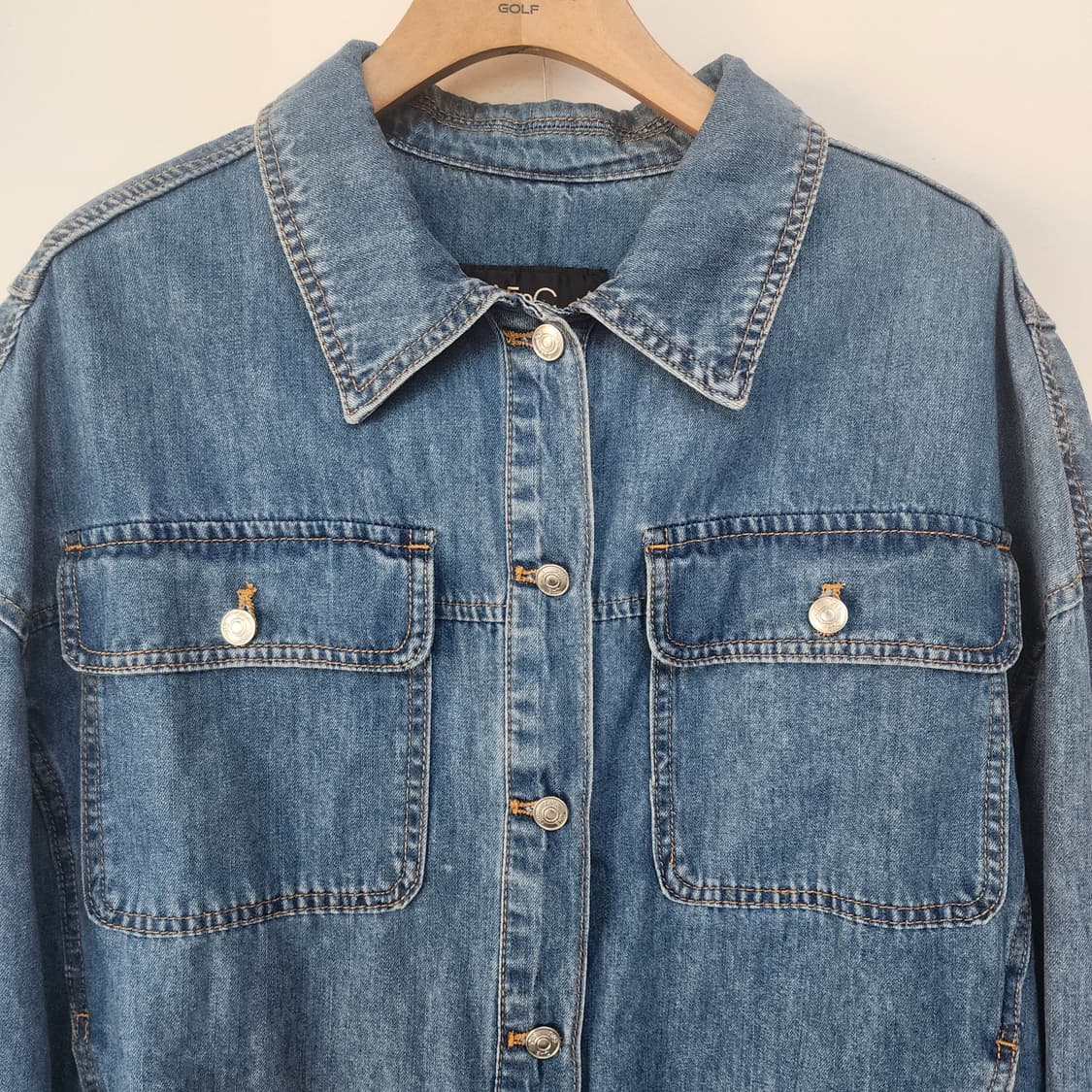 ENC 데님 셔츠 자켓 상품이미지2