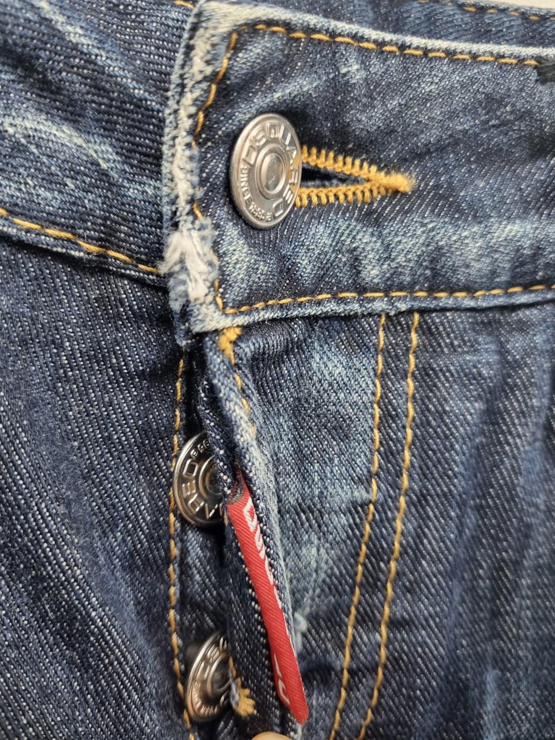 정품) 디스퀘어드2  중청 데님 팬츠  상품이미지3