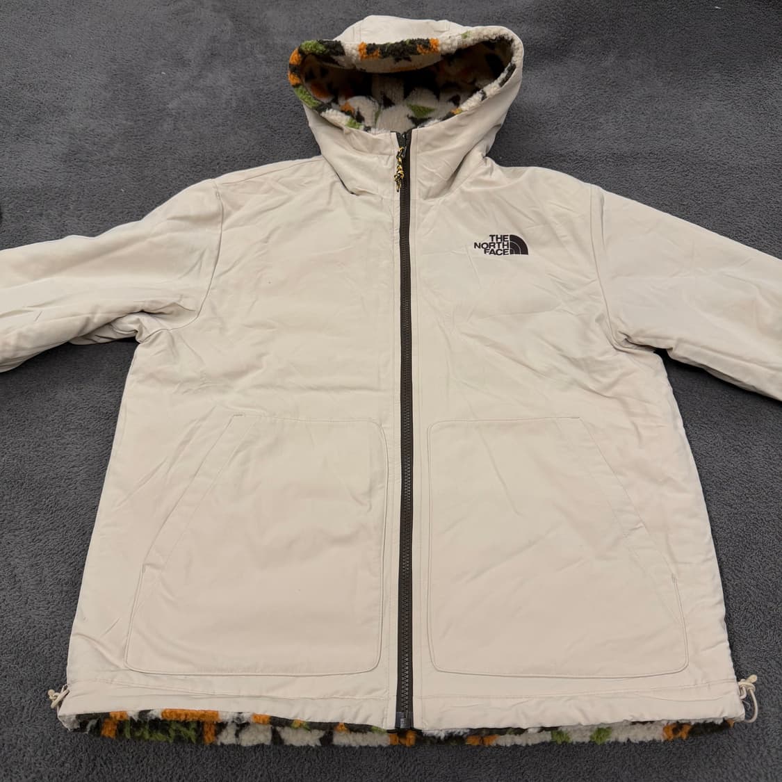 [정품/95(M)] 노스페이스 리버시블 플리스 후디 자켓 상품이미지3