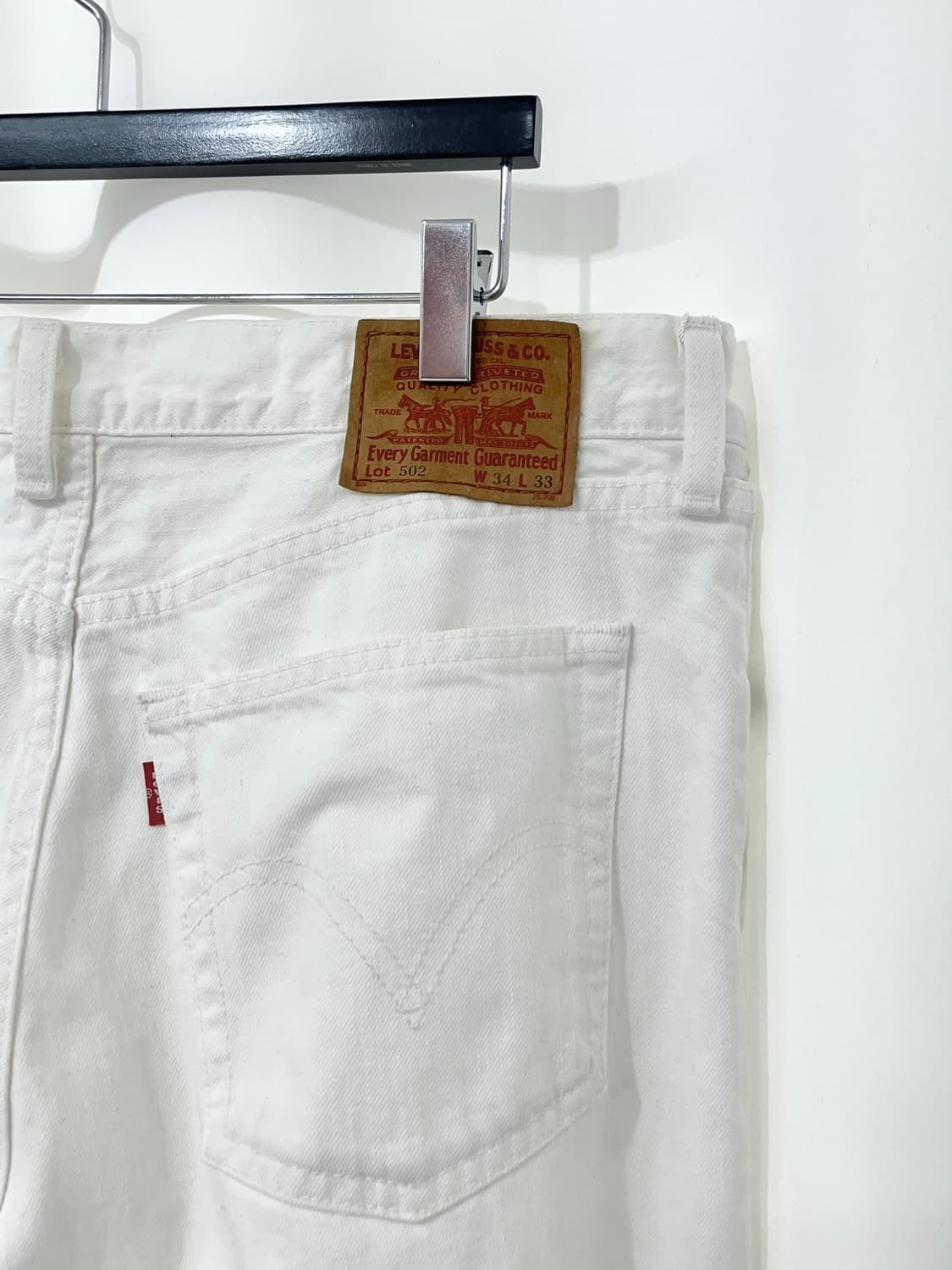 Levi's 502 white jeans  상품이미지5