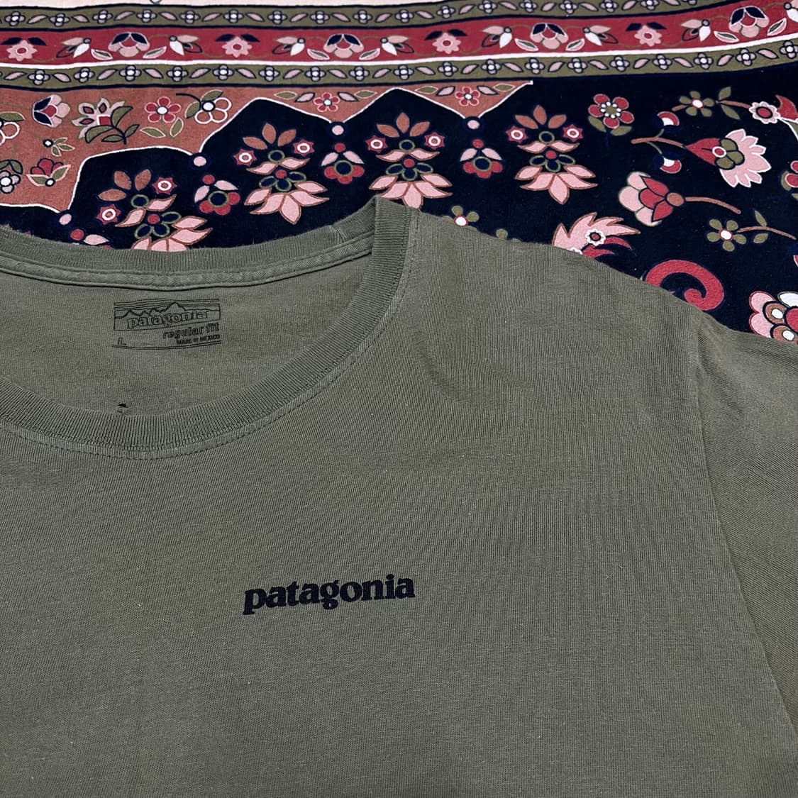 파타고니아 P-6 로고 리스폰시빌리티 반팔티 L/100 상품이미지6