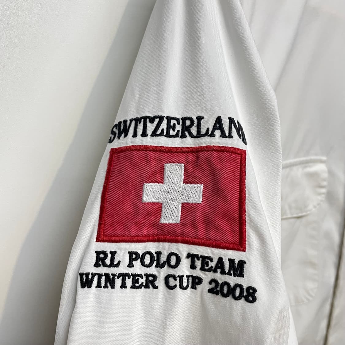 폴로 랄프로렌 빅로고 화이트 셔츠 상품이미지2