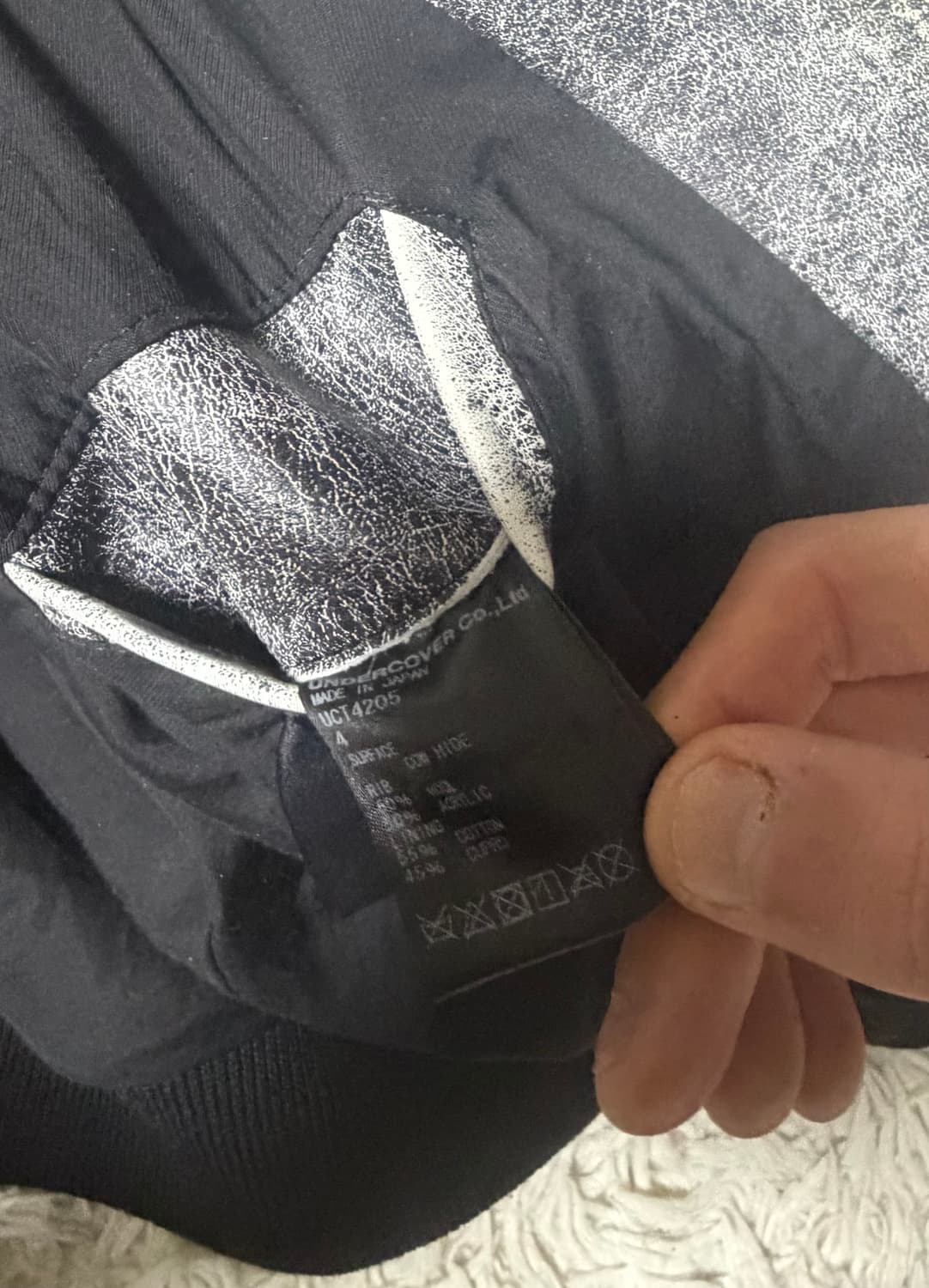 (4)언더커버 17aw 레더자켓 상품이미지5