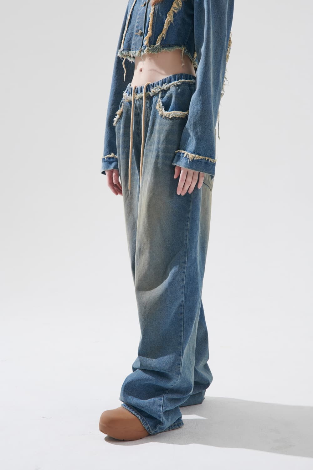 [상하세트]GATELESS 게이트리스 언더핏 자켓 & 팬츠 상품이미지4