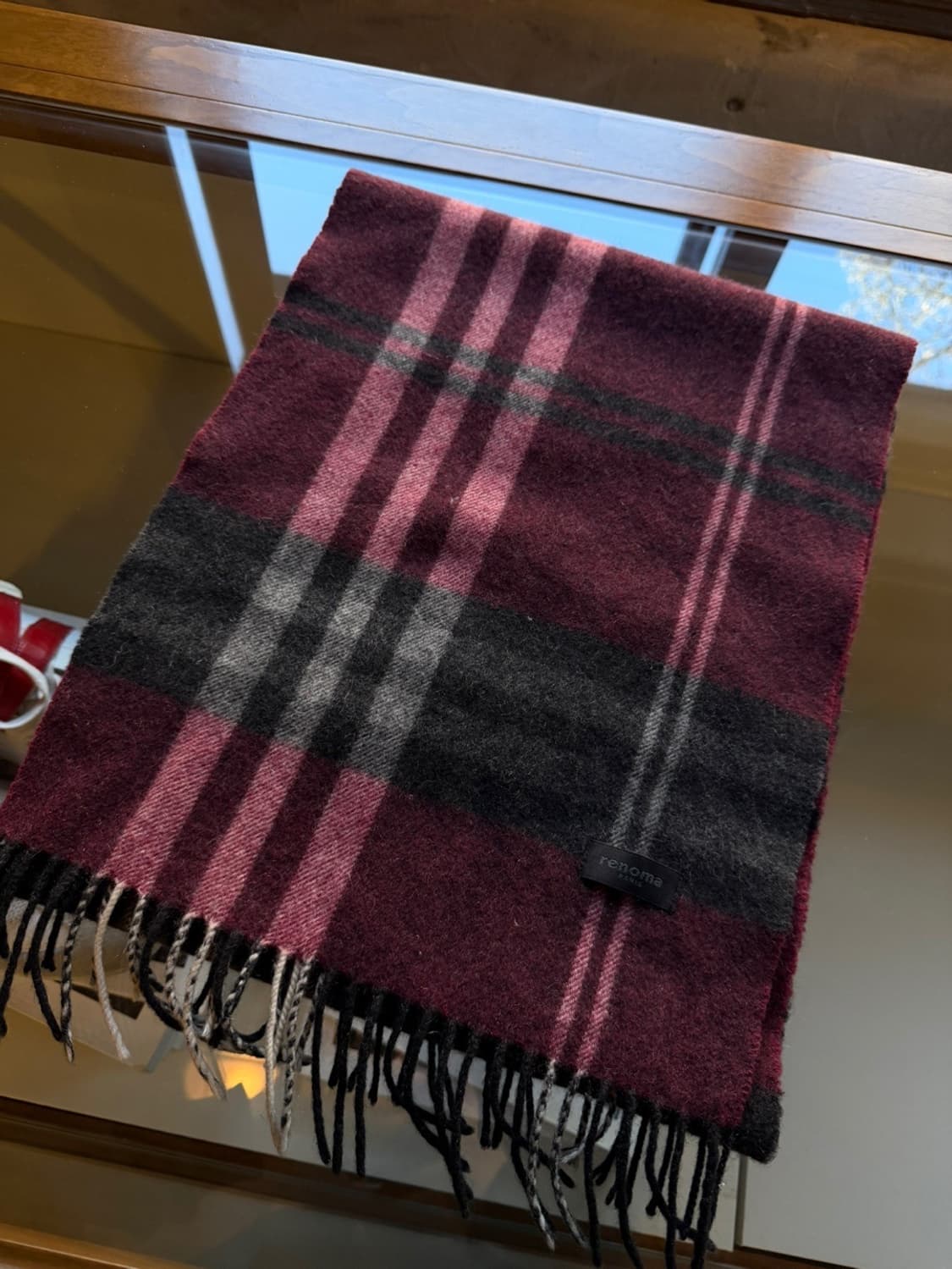 레노마 캐시미어 머플러  상품이미지10