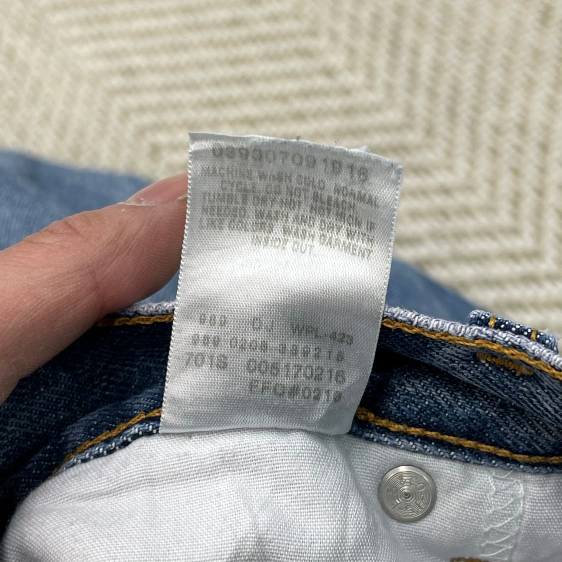 리바이스 517 블랭크탭 데님팬츠 r3073 상품이미지10