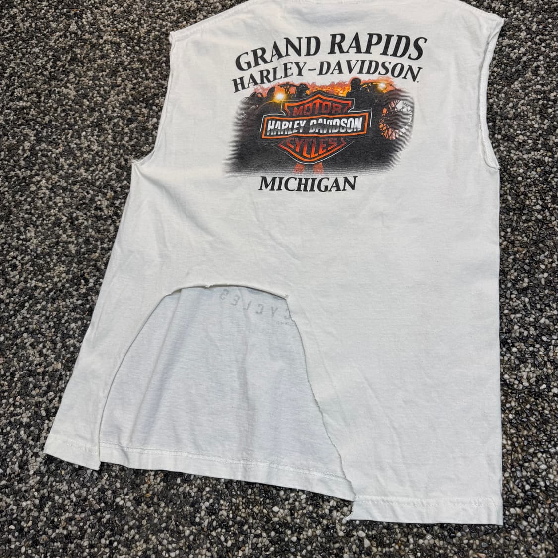 할리데이비슨 2016 컷포인트 슬리브리스 민소매 (L)  상품이미지5