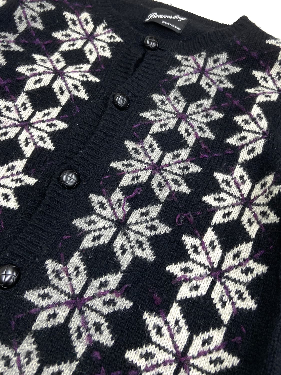 Beams flower cardigan  상품이미지8