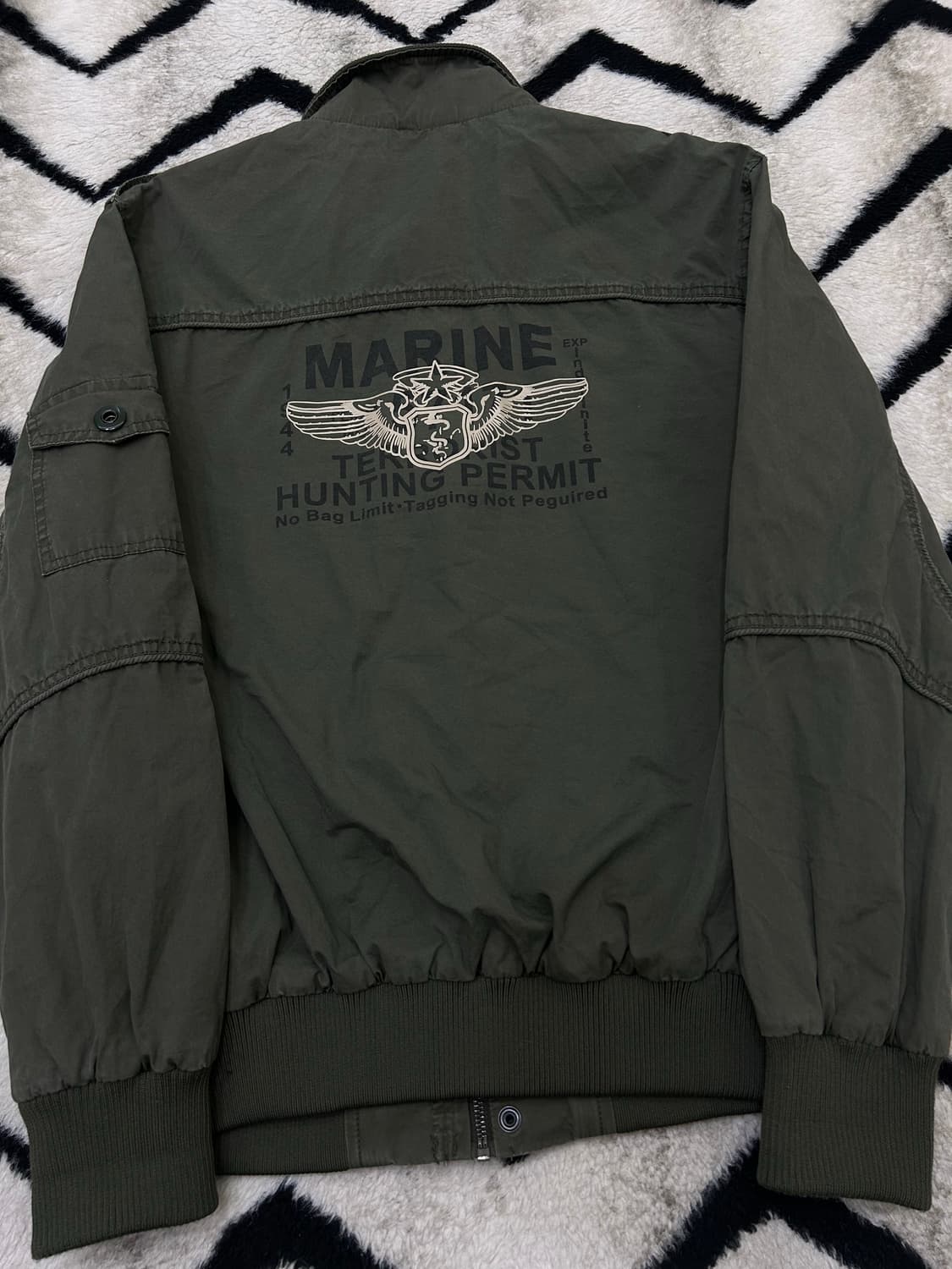 [2XL]Camp5 밀리터리 항공 야상자켓/카키 상품이미지2