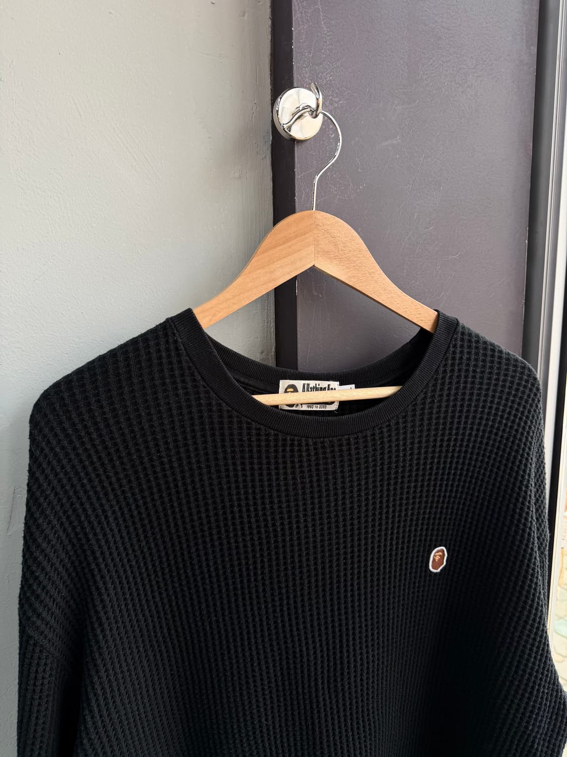 .XL/ 베이프 미니사루 와플 스웻 니트 상품이미지3