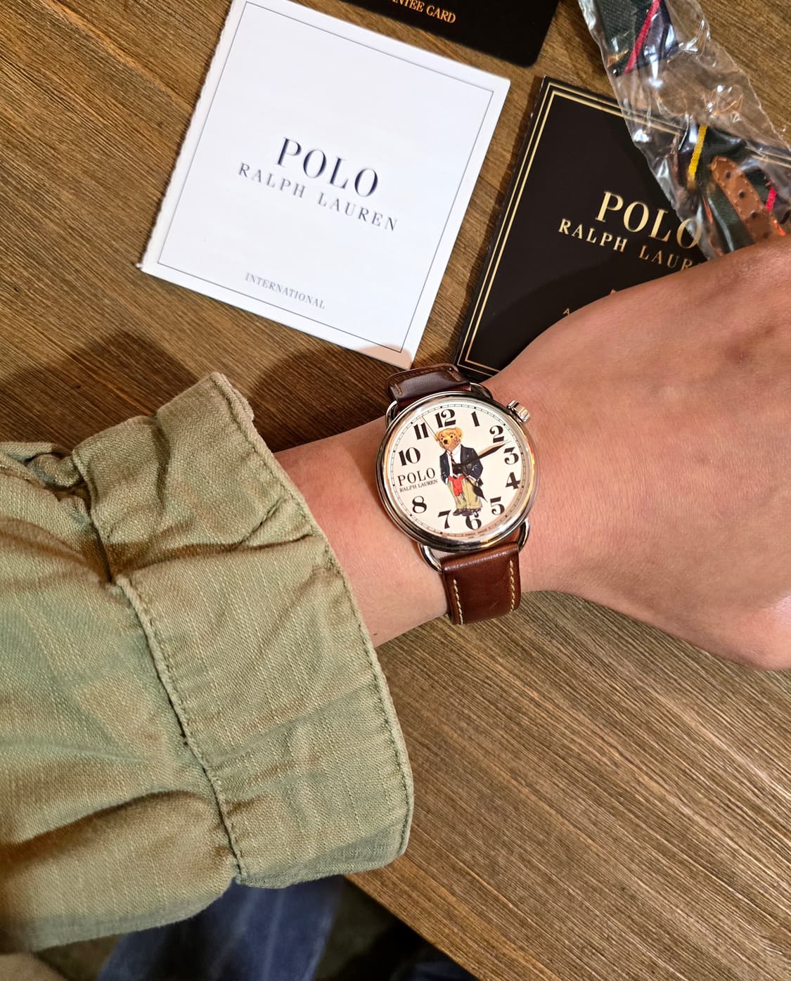 폴로 50주년 기념 베어 워치 한정판 (Polo Bear Watch) 상품이미지1
