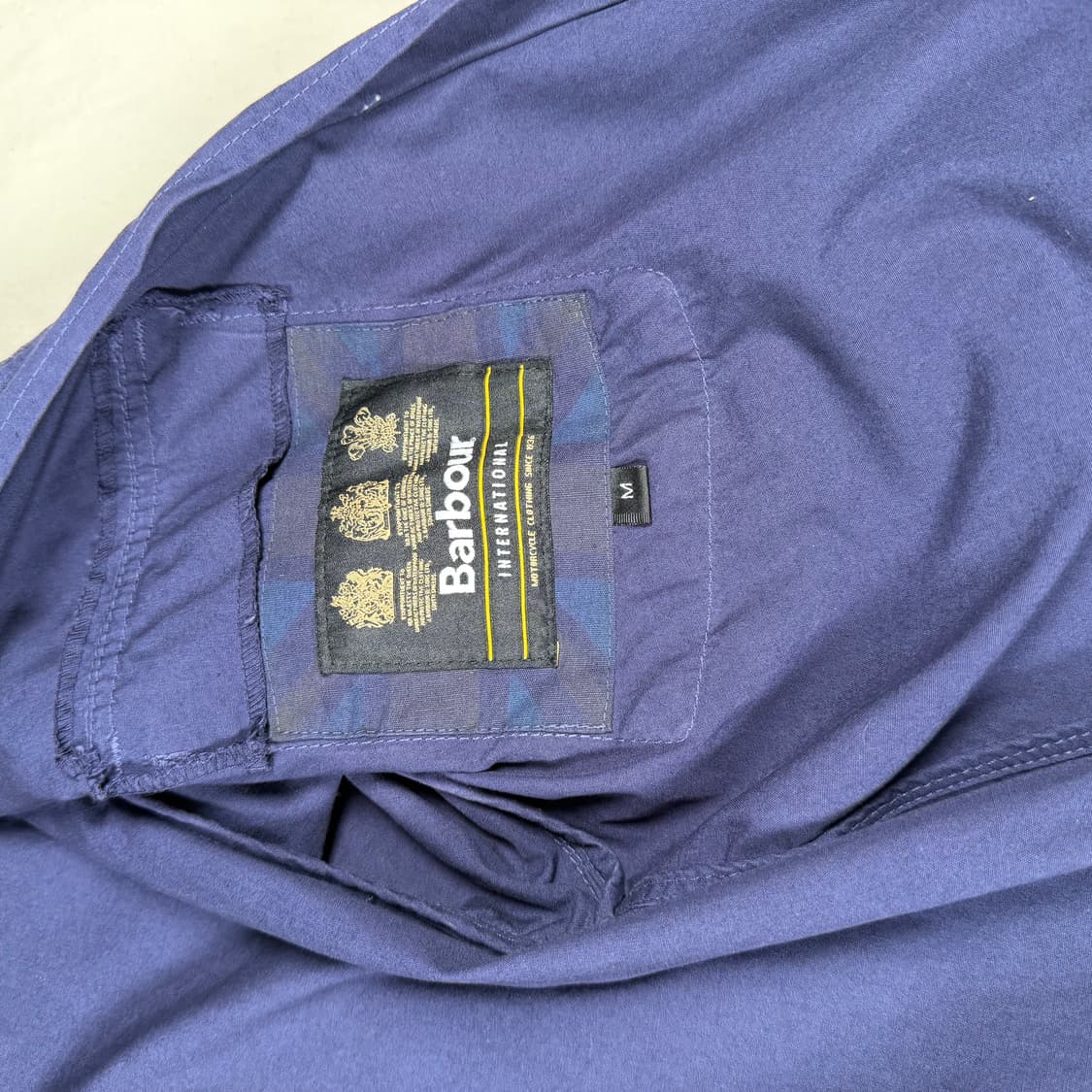 바버 인터네셔널 코튼 집업 자켓 상품이미지4