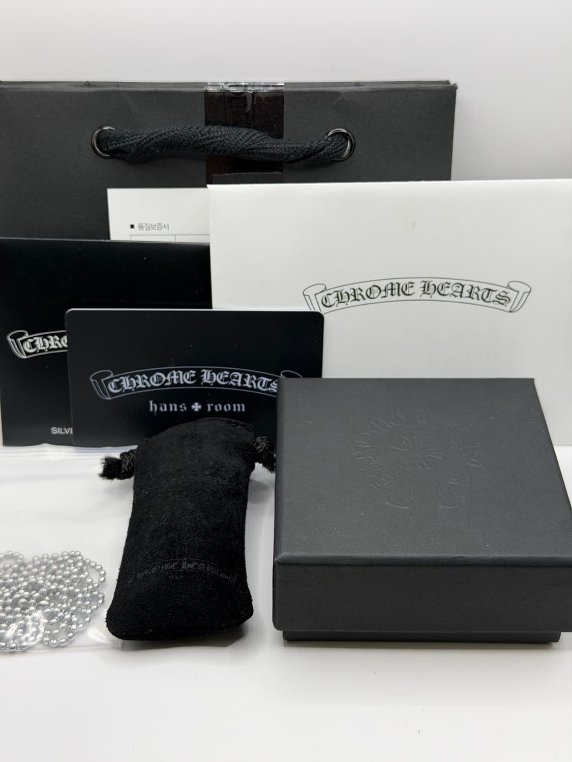 크롬하츠 목걸이 판매합니다. [ 베이비 펫 펜던트 ] 상품이미지5