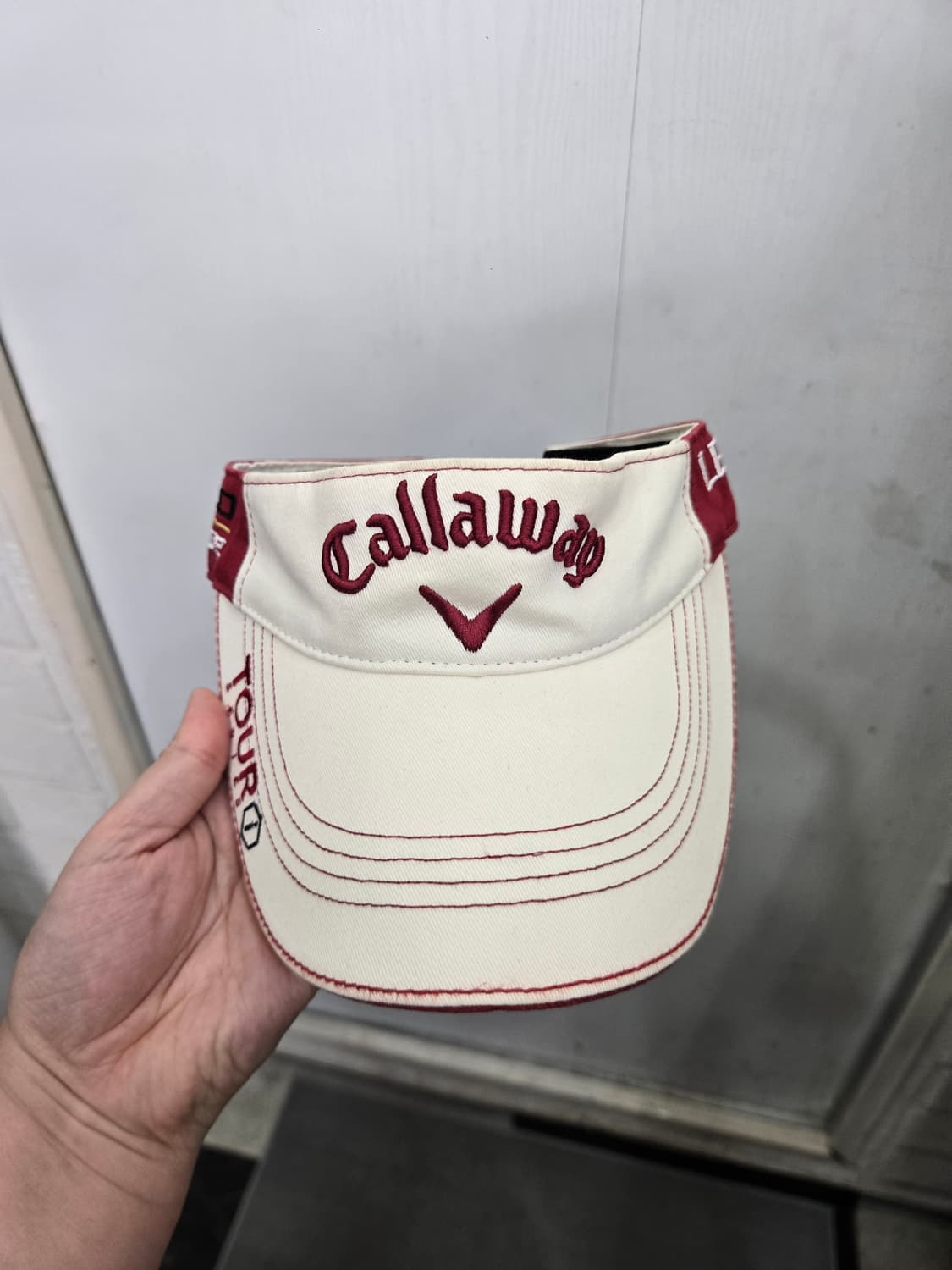 FREE사이즈 )) Callaway 캘러웨이 썬캡 모자! 디자인 예뻐요 상품이미지1