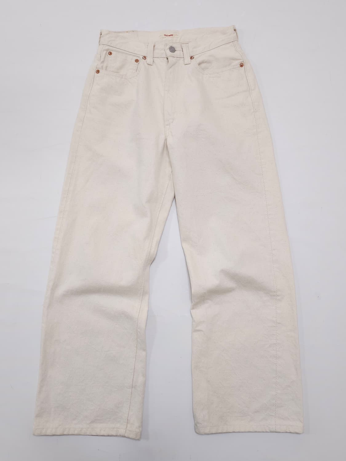 풀카운트 0107ec 먼로 에크루 크림 팬츠 상품이미지2