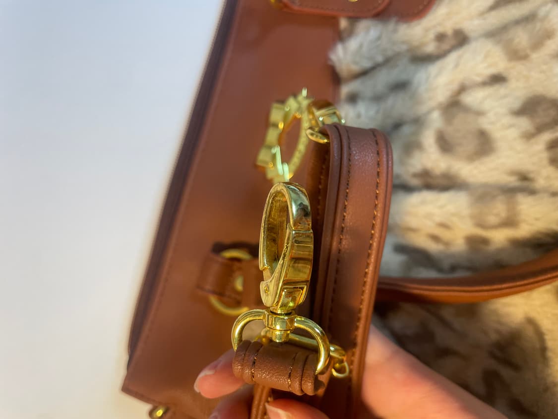 리즈리사 고전 레오파드 라떼갸루 달천 모리걸 양산형 가방 핀터 상품이미지4