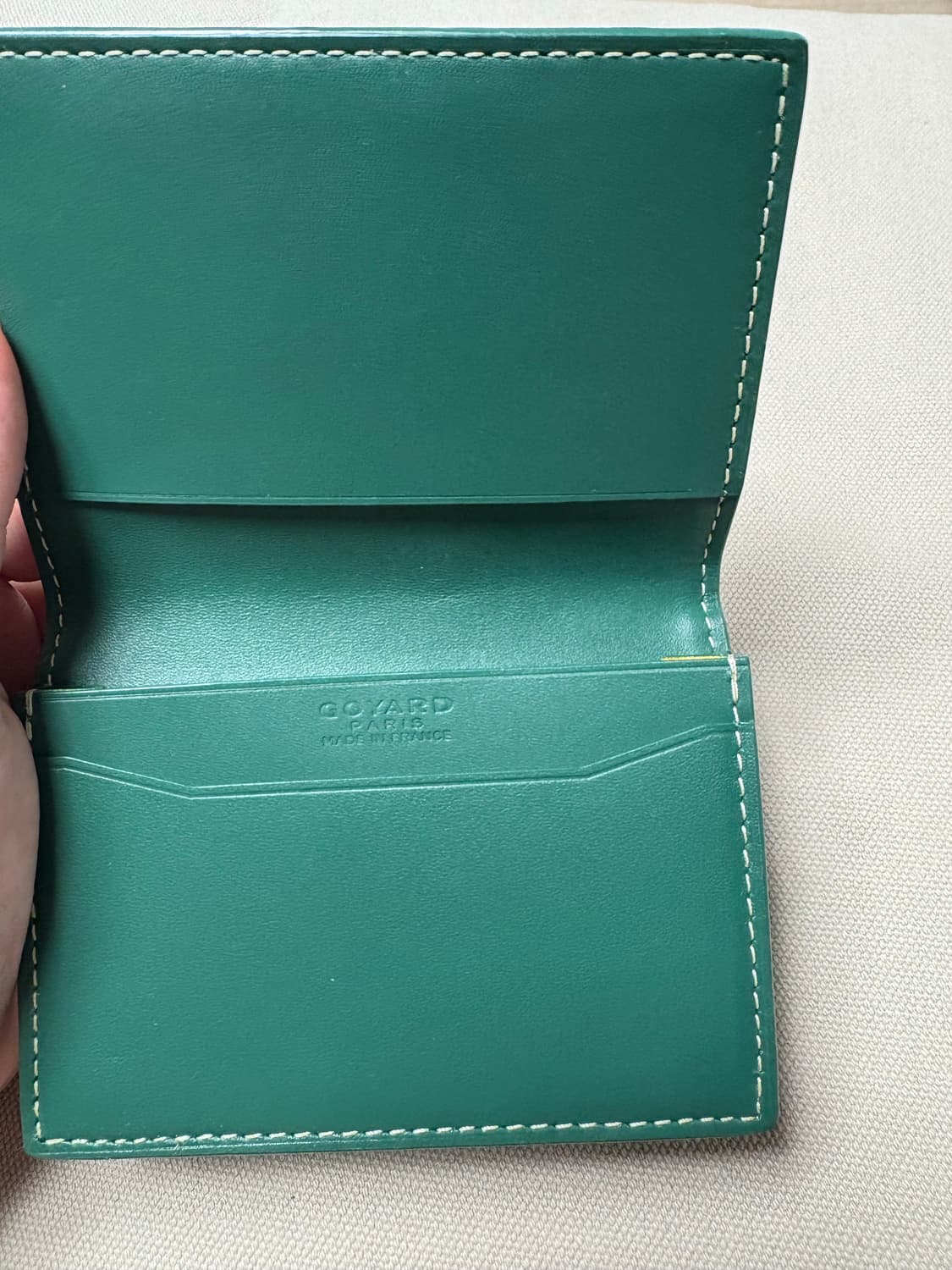 고야드 말제브르 카드지갑 그린 상품이미지6
