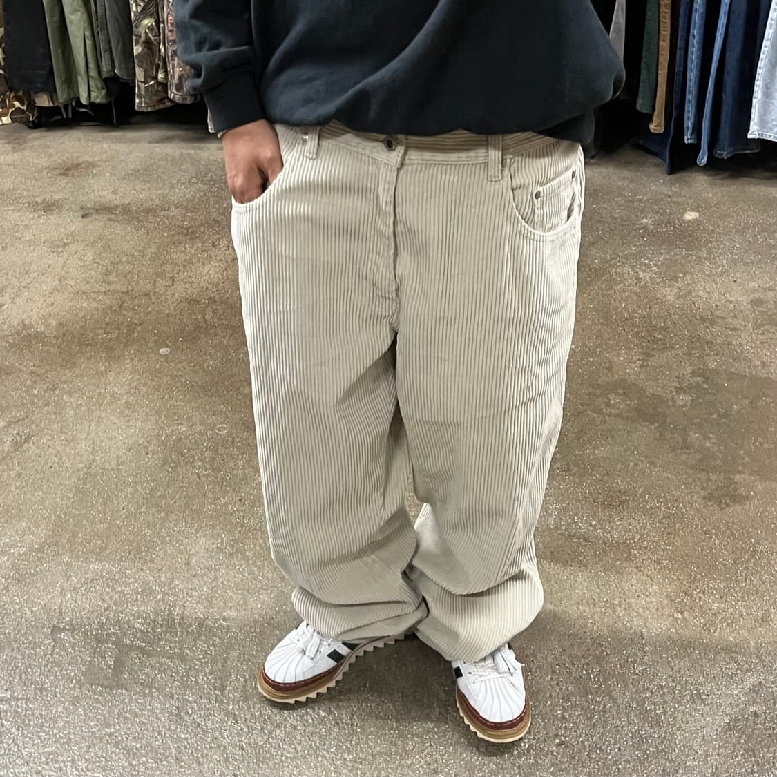 90s USA 리바이스 실버탭 코듀로이 (36”) 상품이미지7