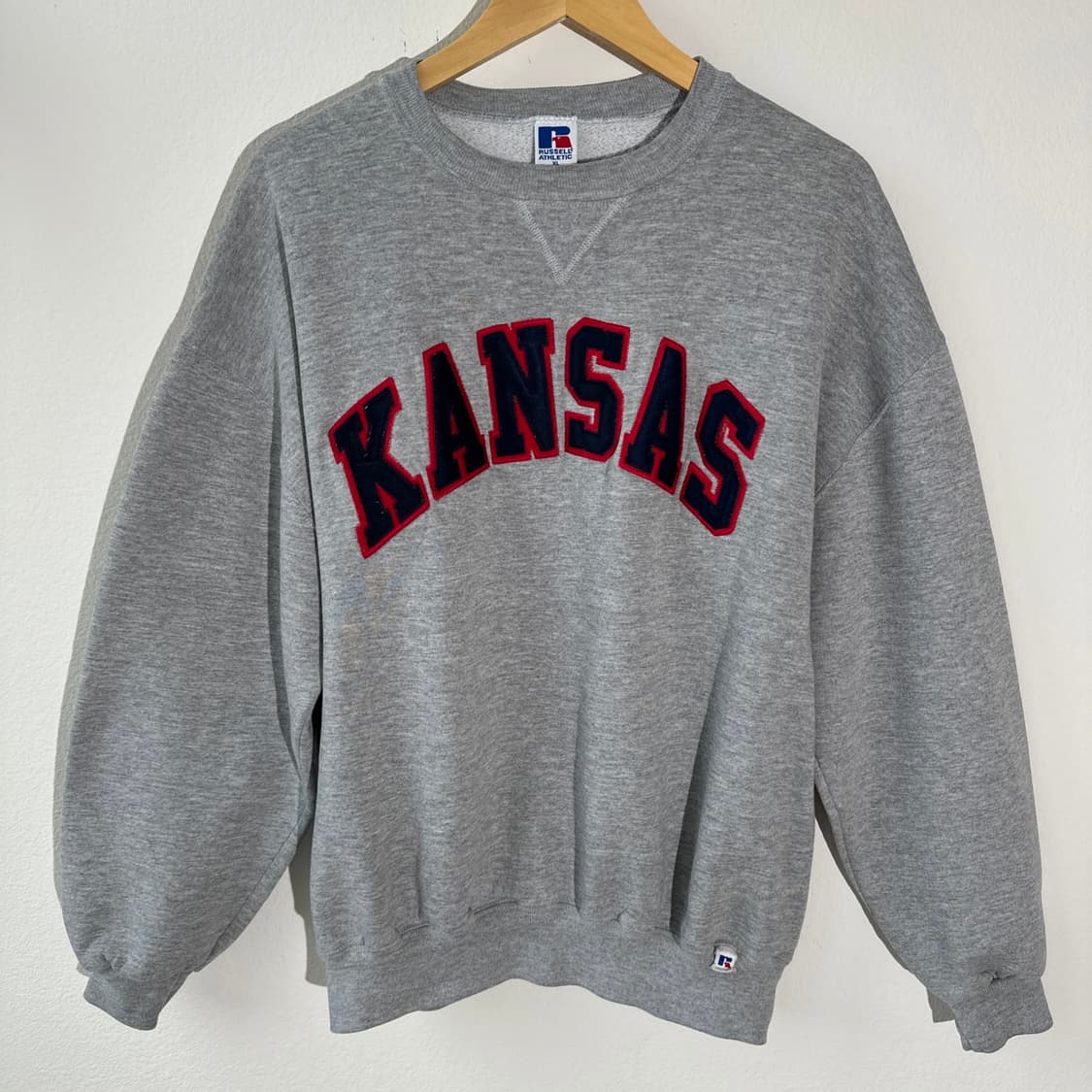 90's 빈티지 러셀 애슬레틱 KANSAS 맨투맨 상품이미지2