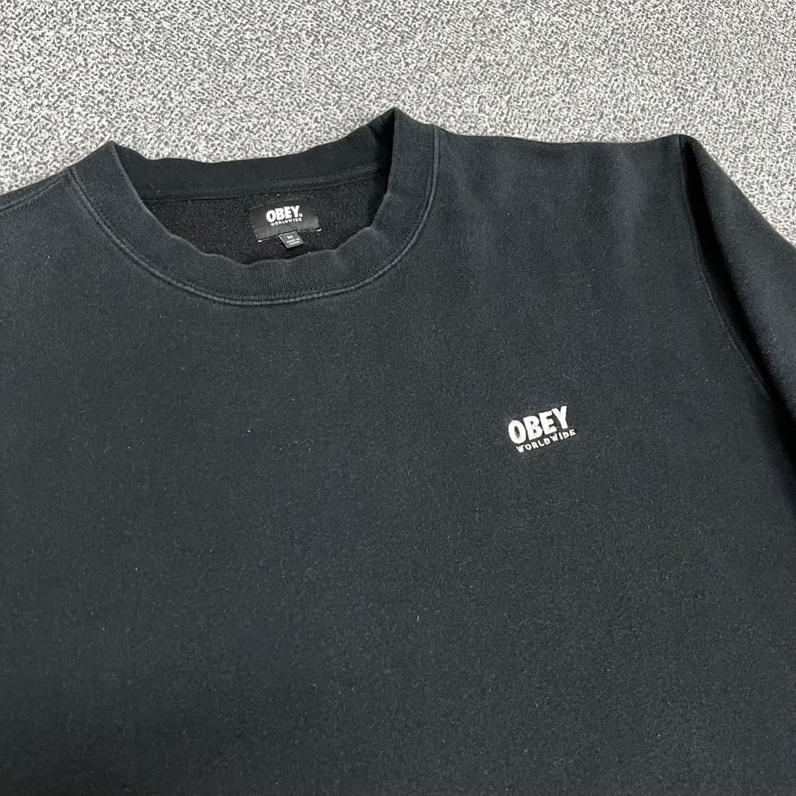 <오베이 스탠다드 로고 맨투맨> No.1252 상품이미지7