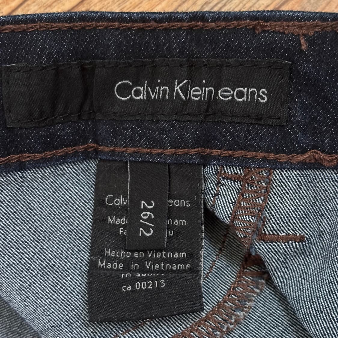 CK 캘빈클라인 레깅스 슬림 스키니 26 스판 데님 청바지 상품이미지6