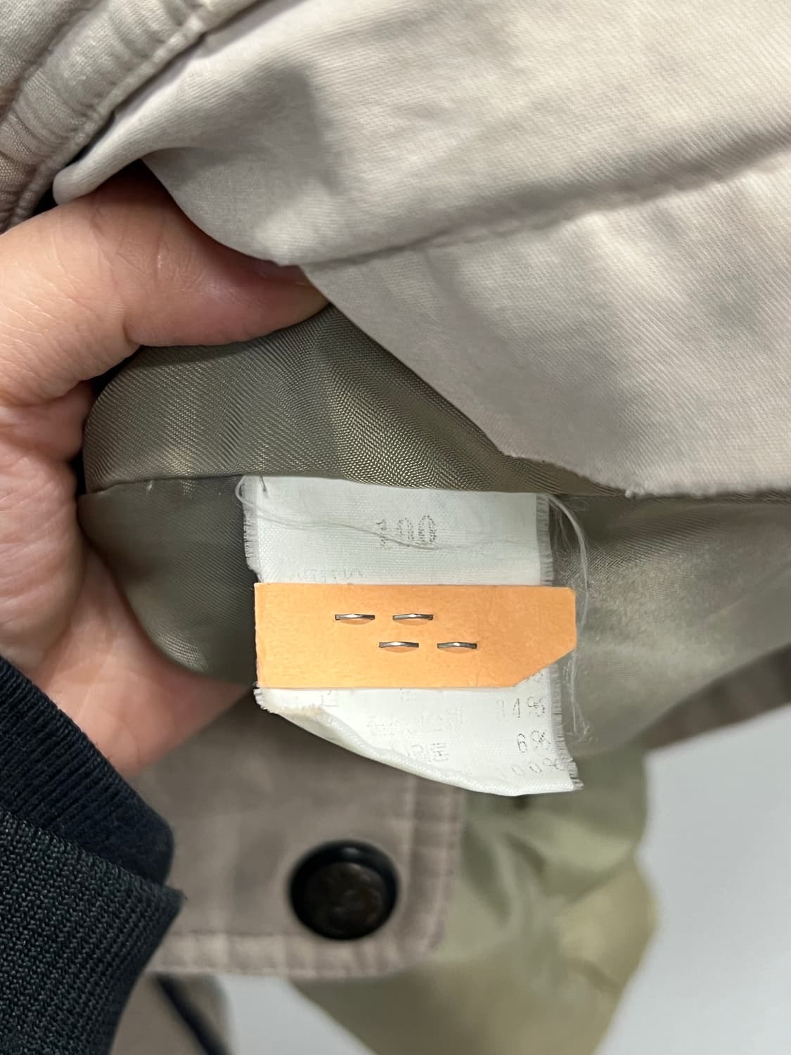 (105) 런던포그 빈티지 사파리 자켓 (내피패딩포함) 상품이미지6