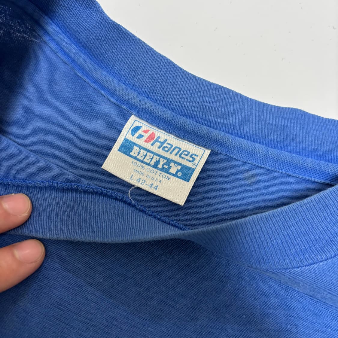 헤인즈(Hanes) 비피-T 메이드 인 USA 빈티지 캐나다 그래픽 티셔 상품이미지3