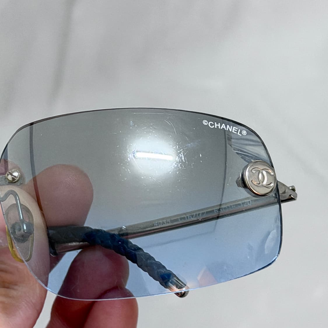 00‘s 샤넬 빈티지 무테 선글라스 상품이미지2