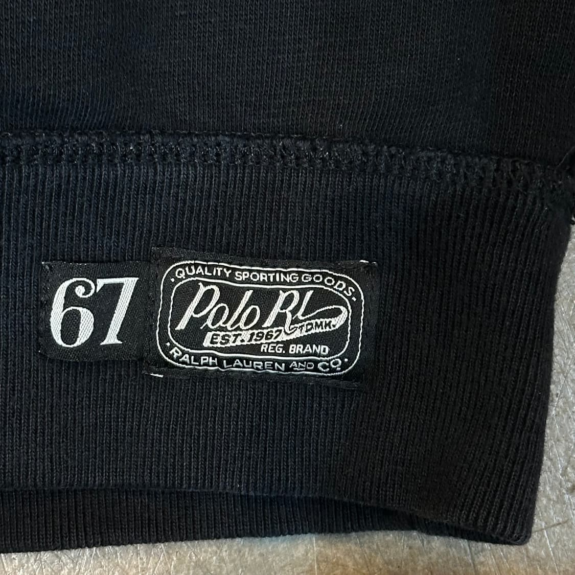 S 폴로랄프로렌 빅레터링 기모 맨투맨 상품이미지6