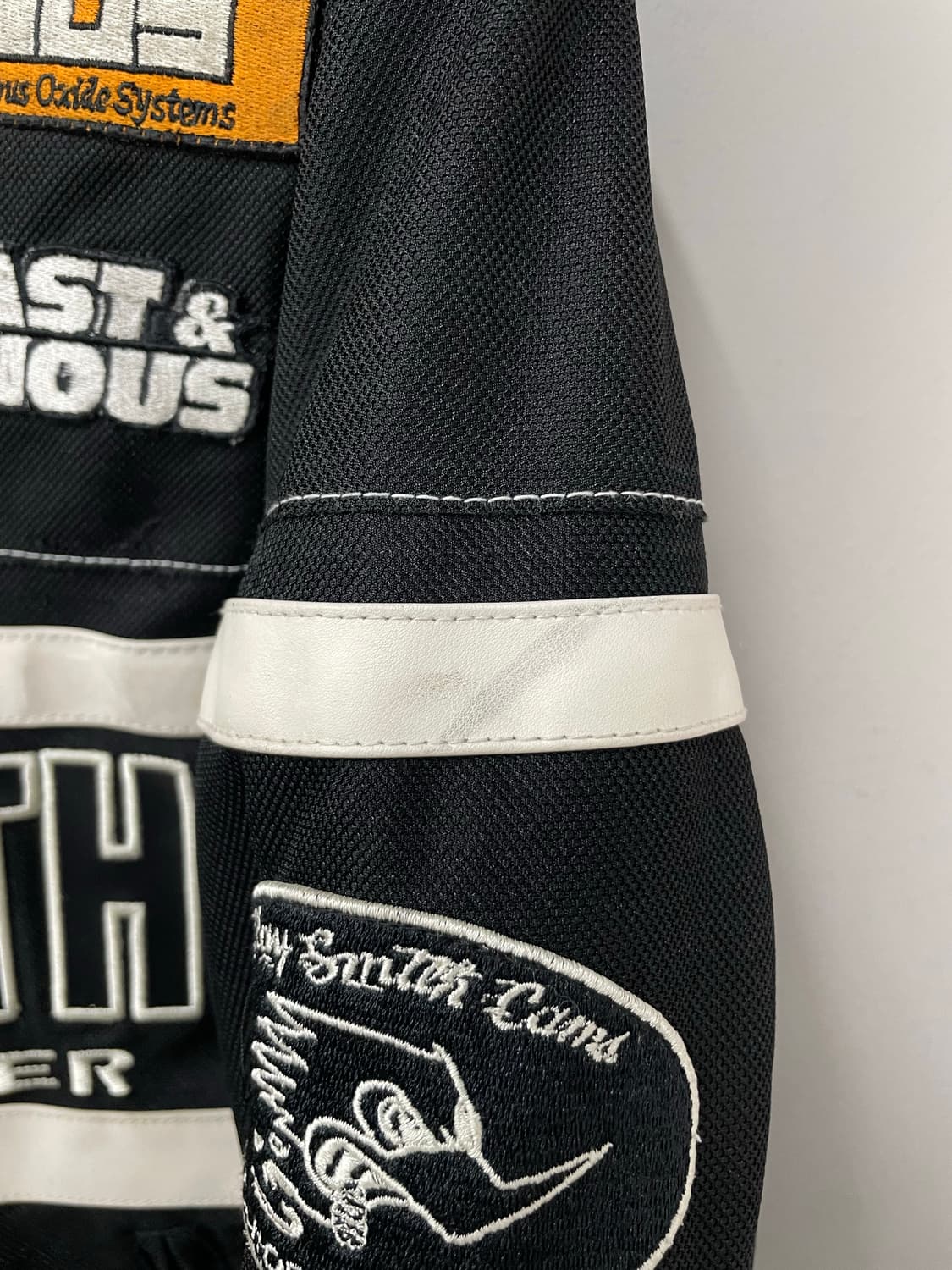 클레이 스미스 블랙 레이싱 자켓 H2274 상품이미지7