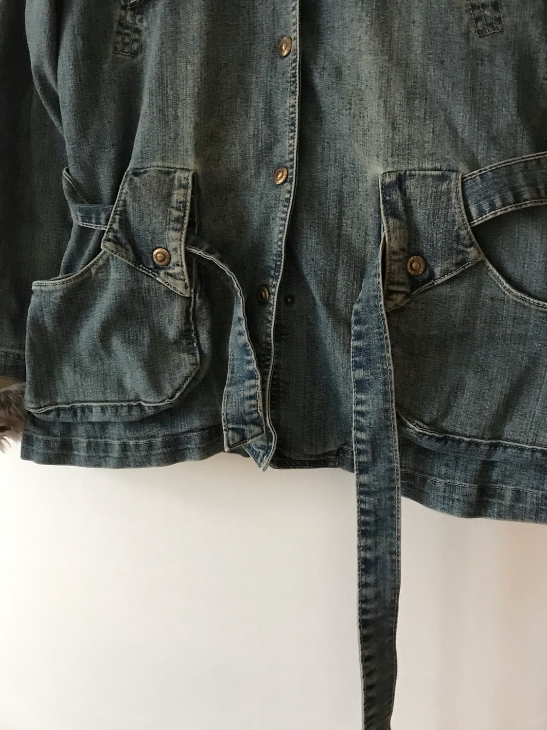 웨스턴 퍼 데님 자켓 상품이미지8