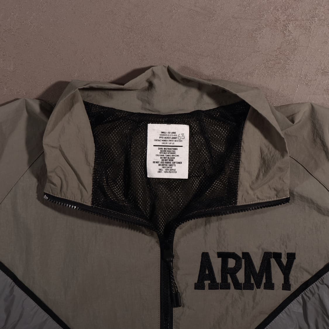 IPFU 미 육군 바람막이 자켓 C490 상품이미지3