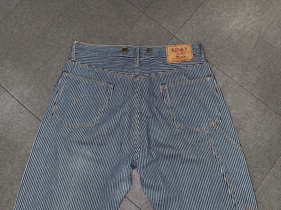 히스테릭 글래머 kinky 히코리 카펜더 데님 진 상품이미지2