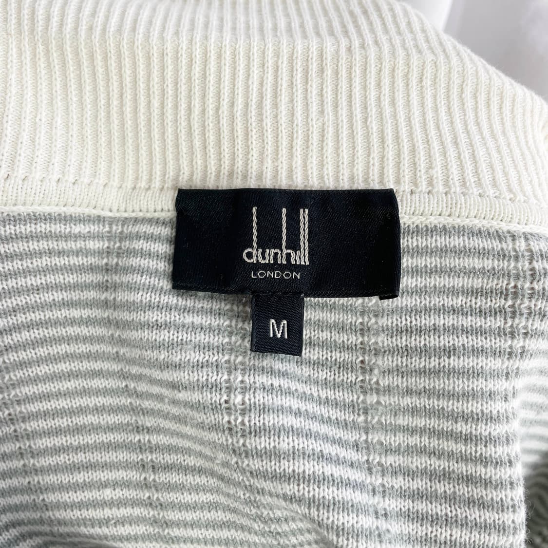 F2 던힐(Dunhill) 반팔 니트 M-L사이즈 상품이미지4
